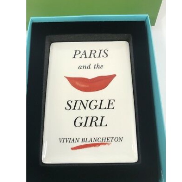 kate spade paris & the single girl porcelain tray - Picture 2 of 5